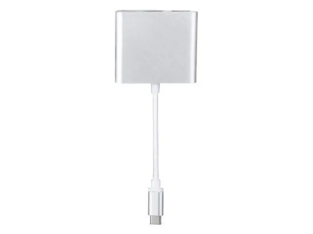 Alt view image 9 of 10 - C USB 3.1 to USB-C 4K USB 3.0 Adapter 3in1 Hub For Apple Macbook NEW usb3.1 Adapter Cable Dropshipping