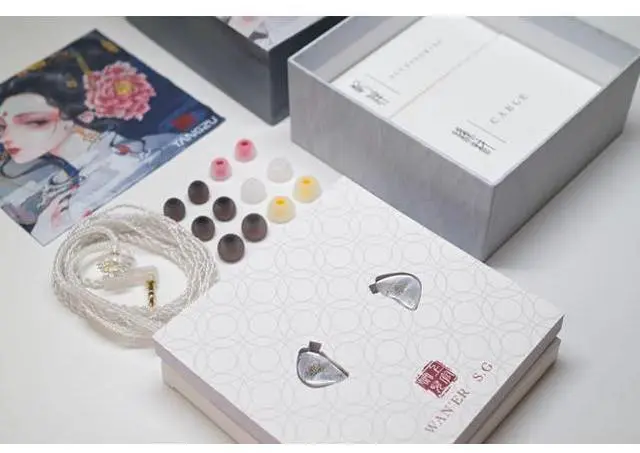 Alt view image 9 of 14 - WAN ER 10mm Dynamic Driver in-Ear Headphone with Microphone (No mic, White)
