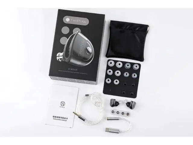 Alt view image 10 of 10 - TWISTURA D Minor 10mm Dynamic Driver in-Ear Headphone (with mic)