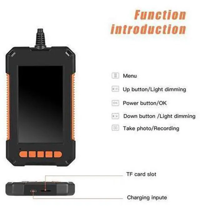 Alt view image 8 of 8 - 3.9mm Endoscope Camera Borescope 1080P HD IP67 Waterproof Flexible Inspection Camera Professional USB Endoscope Camera with 6LED