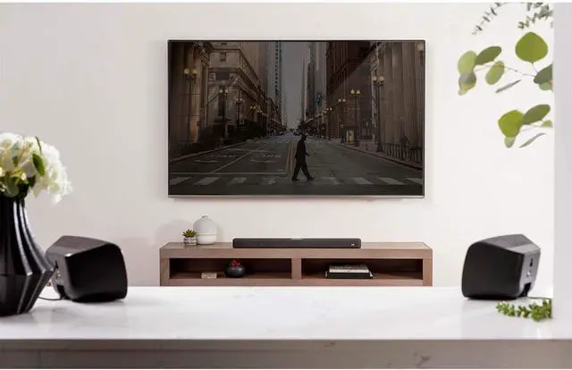 Alt view image 12 of 14 - Polk Audio SR2 Wireless Surround Sound Speakers Compatible with Polk React and Magnifi Bars - Immersive Surround Sound, Easy Set Up, Multiple Placement Options, 2 Count (Pack of 1)