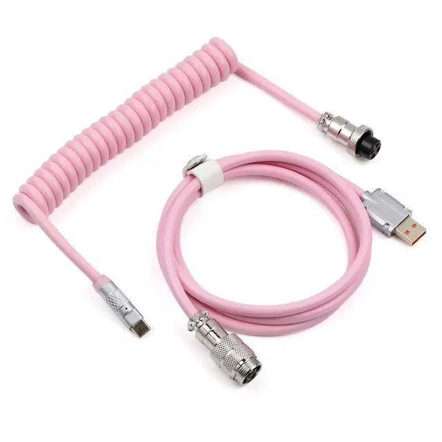 Alt view image 14 of 14 - X Aula F75 75% Wireless Gaming Keyboard+Puff Aviator Coiled USB Cable