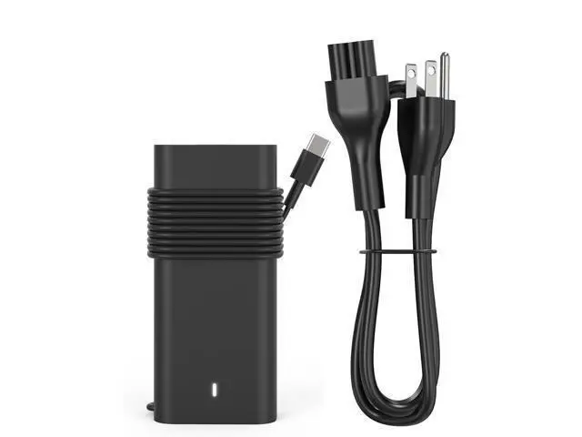 Alt view image 8 of 14 - Replacement for 65W Laptop USB Type C AC Power Adapter Include Power Cord for Latitude 3340 3440 3540 5340 5440 5540 7340 7440 7640 9440 2in1