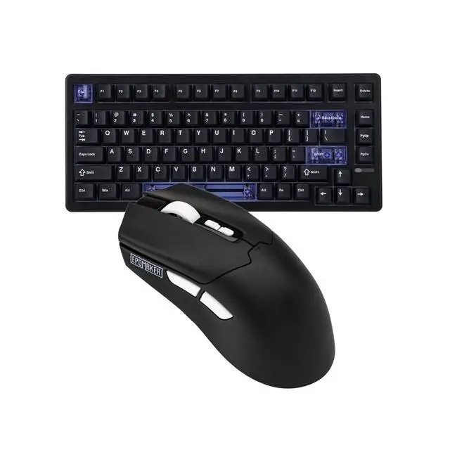 Alt view image 8 of 14 - HE80 Hall Effect Gaming Keyboard+Click Lite Wireless Gaming Mouse