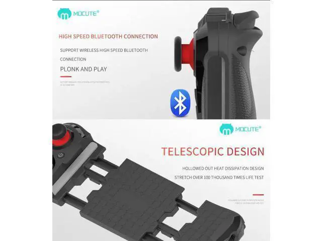 Alt view image 8 of 10 - 058 Game Controller Wireless Bluetooth Gamepad Mobile Legends Gaming Joystick Joypad for Android Phones FPS Moba Games