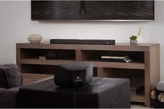 Alt view image 13 of 14 - Polk Audio SR2 Wireless Surround Sound Speakers Compatible with Polk React and Magnifi Bars - Immersive Surround Sound, Easy Set Up, Multiple Placement Options, 2 Count (Pack of 1)