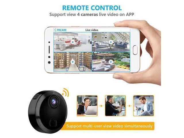 Alt view image 9 of 12 - OEM 1080P HD Wireless Wifi IP Security Camcorder Night Vision Mini Camera With Anti-theft Remote Monitoring App