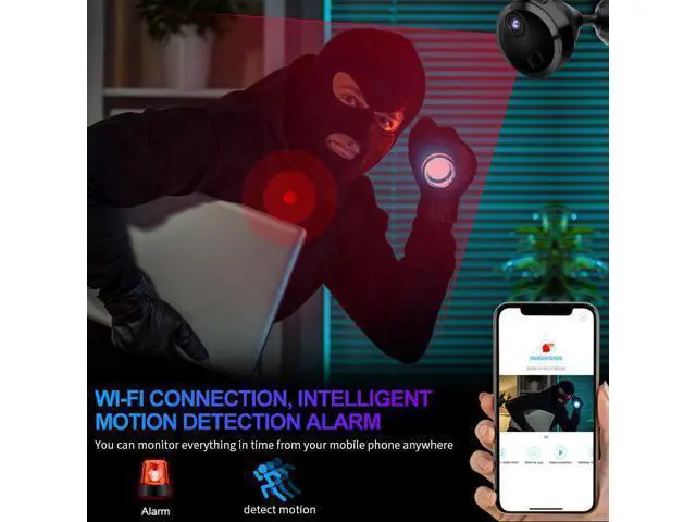 Alt view image 11 of 12 - OEM 1080P HD Wireless Wifi IP Security Camcorder Night Vision Mini Camera With Anti-theft Remote Monitoring App