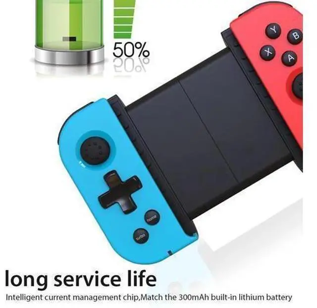 Alt view image 7 of 10 - Arrival Wireless Telescopic Bluetooth Game Controller Wireless Gamepad Joystick For Android IOS Phone With USB Cable