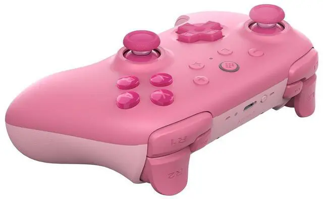 Alt view image 8 of 12 - 8BitDo Ultimate 2C Bluetooth Controller for Switch/Switch 2, Wireless Controller with 6-Axis Motion Control, Rumble Vibration, Refined D-Pad and Bumpers, and Hall Effect Joysticks (Pink)