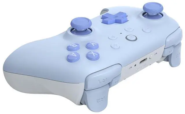 Alt view image 8 of 12 - 8BitDo Ultimate 2C Bluetooth Controller for Switch/Switch 2, Wireless Controller with 6-Axis Motion Control, Rumble Vibration, Refined D-Pad and Bumpers, and Hall Effect Joysticks (Blue)