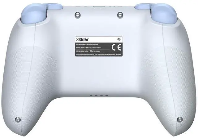 Alt view image 10 of 12 - 8BitDo Ultimate 2C Bluetooth Controller for Switch/Switch 2, Wireless Controller with 6-Axis Motion Control, Rumble Vibration, Refined D-Pad and Bumpers, and Hall Effect Joysticks (Blue)