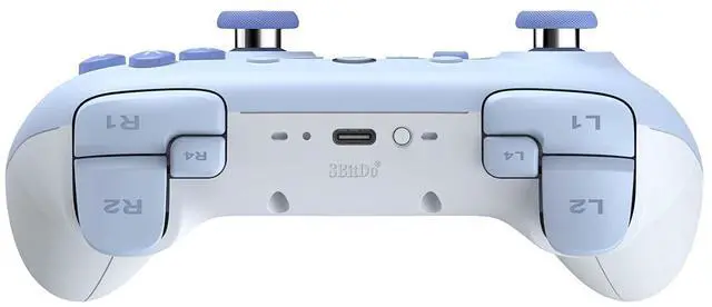 Alt view image 9 of 12 - 8BitDo Ultimate 2C Bluetooth Controller for Switch/Switch 2, Wireless Controller with 6-Axis Motion Control, Rumble Vibration, Refined D-Pad and Bumpers, and Hall Effect Joysticks (Blue)