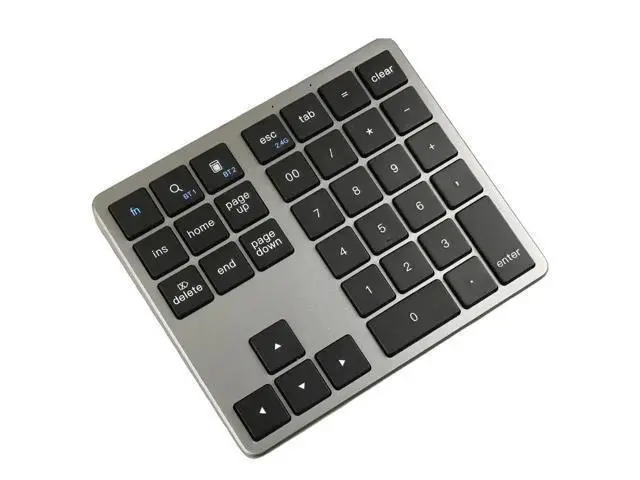 Alt view image 8 of 14 - 35 Key Digital Keypad Wireless BT Dual Mode Numeric Keypad Silent Mobile Phone Computer Compatible Numeric Keyboard