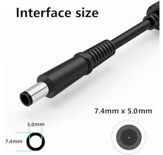 Alt view image 9 of 14 - 180W Adapter for Dell 15 17 G5 (5587/5590) G3 (3579/3379/3590) G7 (7588/7590/7790) for Alienware M13 M14x M15x DA180PM111 Laptop Charger Cord
