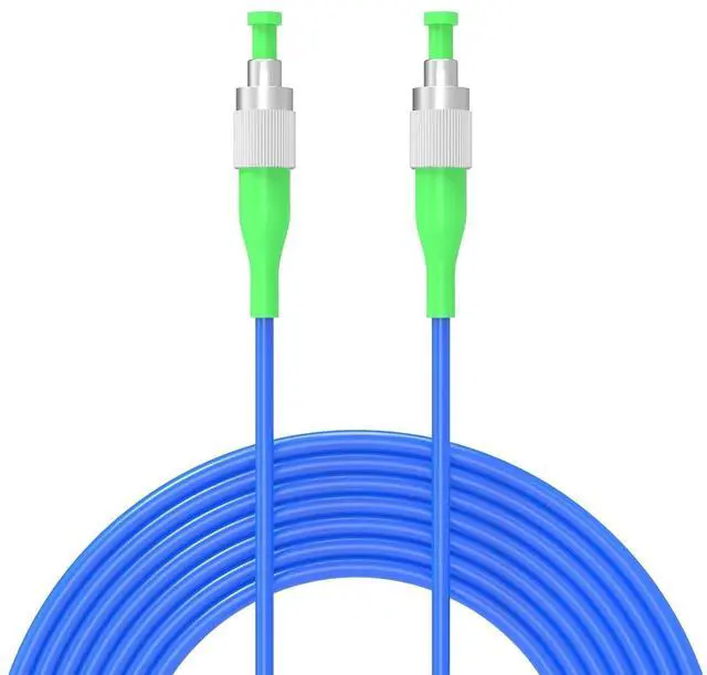 Alt view image 8 of 14 - Fiber Optic Internet Cable FC/APC to FC/APC Armored Single Mode Simplex - 9/125um 50Meters/164ft Fiber Optic Jumper Optical Patch Cord -OS1/OS2 Compatible, LSZH Blue