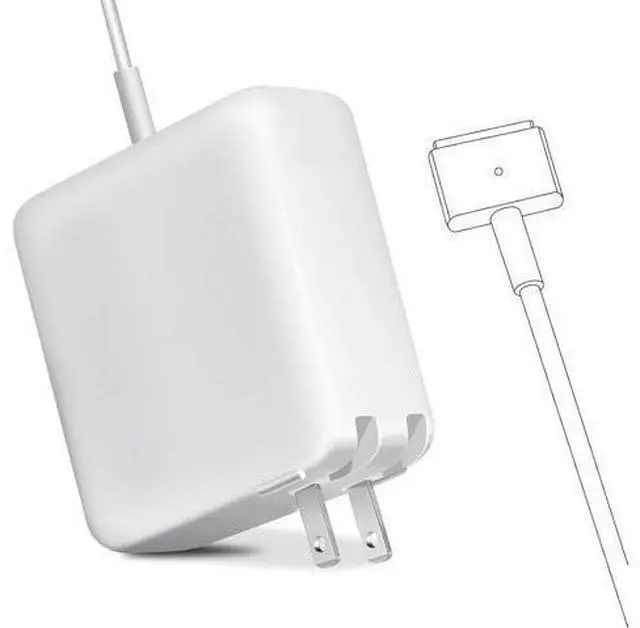 Alt view image 6 of 10 - Mac Book Pro Charger 85W(T-Tip) Power Adapter Replacement for Mac Book Air/Pro with 13/15-inch Retina Display-(Between 2012-2017)