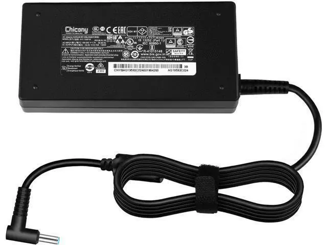 Alt view image 2 of 7 - 120W 6.15A Charger 710415-001 L41856-001 for HP USB-C Dock G5 5TW10UT 5TW10AA 5TW10AA#ABB 5TW10UT#ABA USB-C/A Universal Dock G2 5TW13AA HP Omen 15-5000 15-5100 15-5200 Laptop Charger