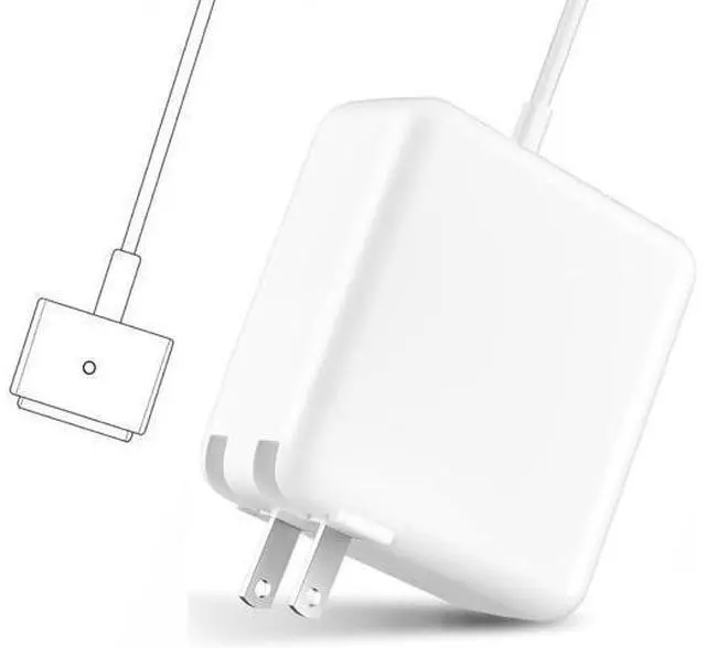 Alt view image 6 of 10 - Mac Book Air Charger Replacement for 45W T-Tip Power Adapter Compatible with Mac Book Air 11 inch & 13 inch Between 2012-2017