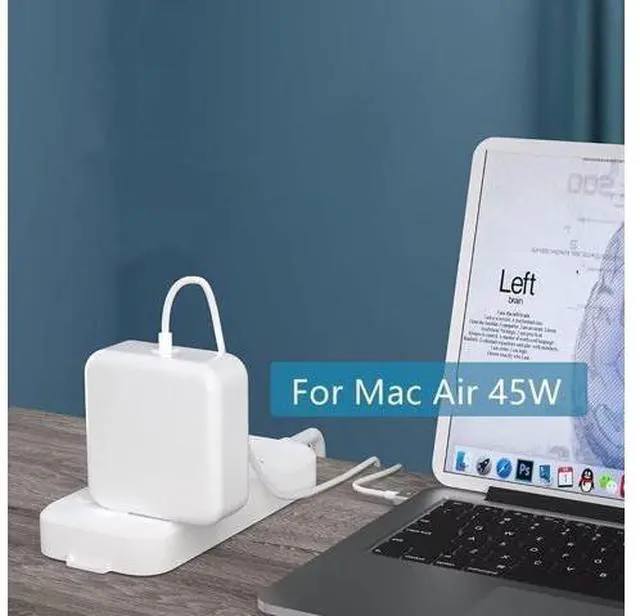 Alt view image 10 of 10 - Mac Book Air Charger Replacement for 45W T-Tip Power Adapter Compatible with Mac Book Air 11 inch & 13 inch Between 2012-2017