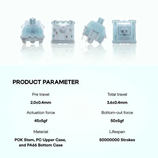 Alt view image 10 of 14 - Creamy Jade 45gf Gaming Keyboard Switches+G84 PRO Wireless Gaming Keyboard with Screen&Knob