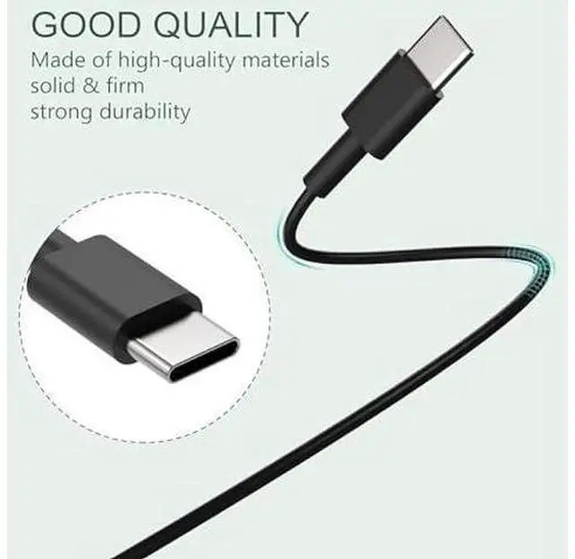 Alt view image 10 of 14 - Replacement for 65W Dell Laptop USB Type C AC Power Adapter Include Power Cord for Dell Latitude 3340 3440 3540 5340 5440 5540 7340 7440 7640 9440 2in1