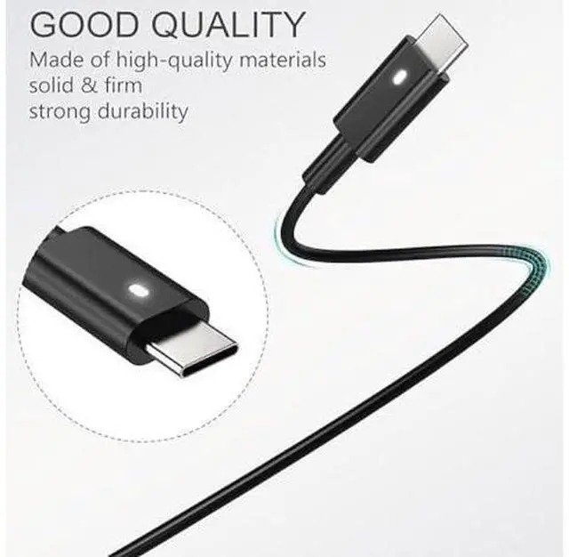 Alt view image 9 of 14 - USB C 65W Laptop Charger Replacement for Dell Latitude 5285 5289 5290 7212 7275 7285 7290 7390 7420 Dell XPS 13 9350 9360 9365 9370 9380 Chromebook 3100 3400 5190 LA65NM190 Power Supply