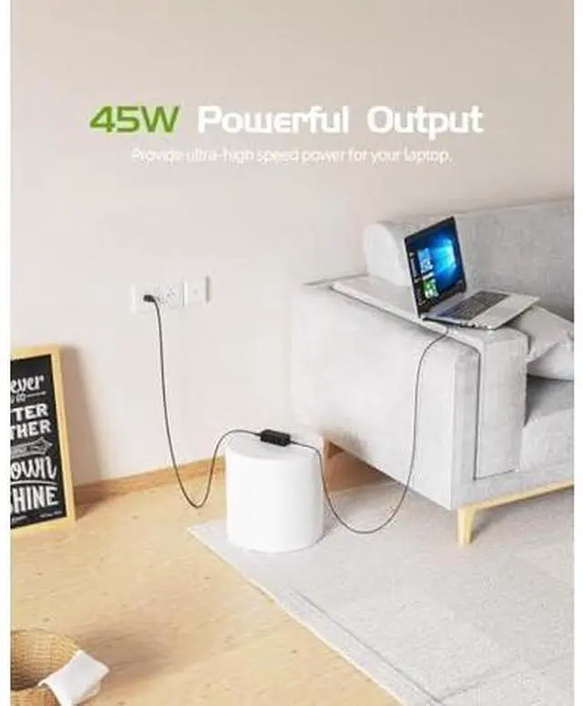 Alt view image 14 of 14 - AC Charger Fit for Samsung Galaxy Book Flex 2 Alpha - (Compatible with NP730QDA Laptop)(with UL Safety Certification)