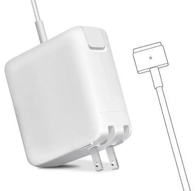 Alt view image 8 of 14 - Mac Book Pro Charger AC 85w Magnetic T-Tip Power Adapter Charger Compatible with MacBook Pro 17/15/13 Inch (Retina 2012-2015)