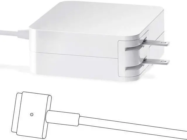 Alt view image 9 of 14 - Mac Book Pro Charger AC 85w Magnetic T-Tip Power Adapter Charger Compatible with MacBook Pro 17/15/13 Inch (Retina 2012-2015)