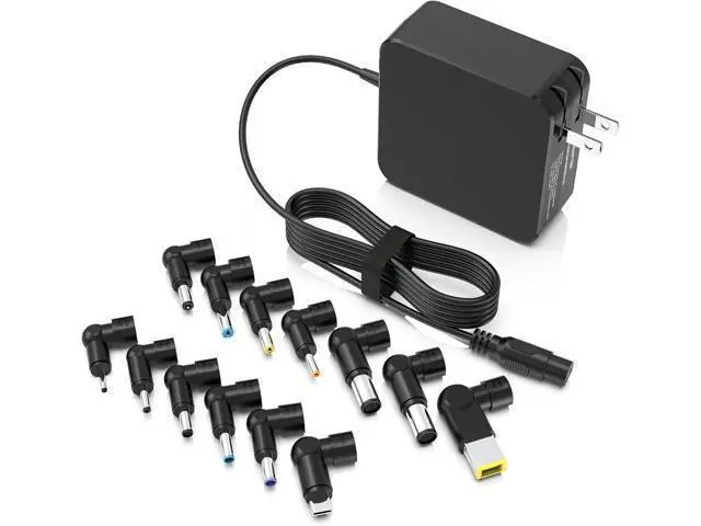 Alt view image 7 of 12 - 100W GaN Universal Laptop & MacBook Charger 13-in-1 Foldable Adapter with USB-C PD Compatible with MacBook Pro/Air HP Toshiba Smart Safety