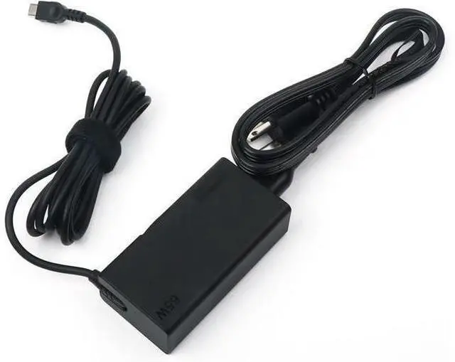 Alt view image 12 of 14 - Laptop Charger 65W Watt USB Type C(USB-C) AC Power Adapter - ThinkPad X1 Carbon Gen 11 E16 ADLX65YDC3E