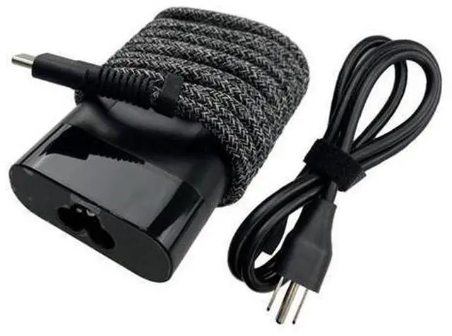 Alt view image 2 of 2 - 65W Universal USB Type C Laptop Power Adapter Notebook Charger Type C AC Adapter for L45962-001 L04650-850 US Plug