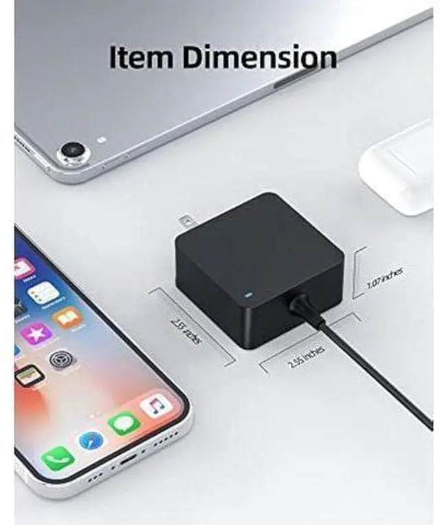 Alt view image 12 of 14 - AC Charger Fit for Asus Vivobook S15 S530FA S530FN S530F S530UN S530UA S530UF S530U S530 S530FAR Laptop 7.5Ft Power Supply Adapter Cord