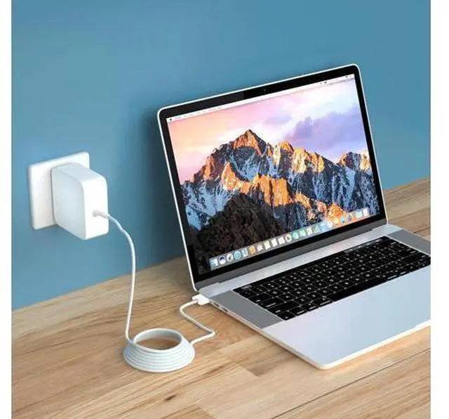 Alt view image 13 of 14 - 45W A1436 A1466 A1465 MacBook Air Charger Fast T-Tip Power Adapter for MacBook Air 11 13 inch Laptop Retina After Mid 2012 (45W)