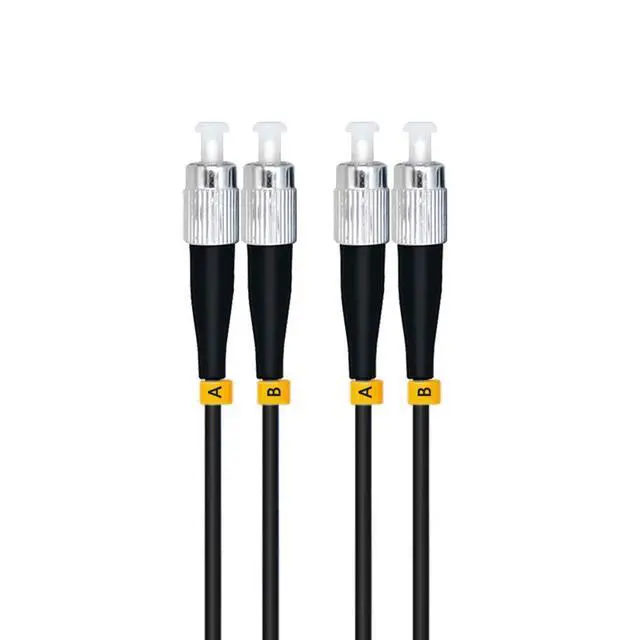 Alt view image 2 of 2 - 75m FC to FC 10G OM3 Outdoor Armored Duplex 50/125 Fiber Optic Cable Jumper Optical Patch Cord 75meters 245ft Multimode FC-FC