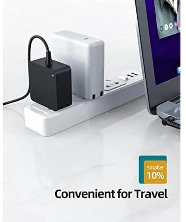 Alt view image 10 of 10 - 65W 45W Charger Fit for Lenovo V Series V15 ABP IRU IJL IAP V14 ADA ITL IIL V17 G1 G2 G3 G4 Business Laptop Power Cord, Charging Indicator