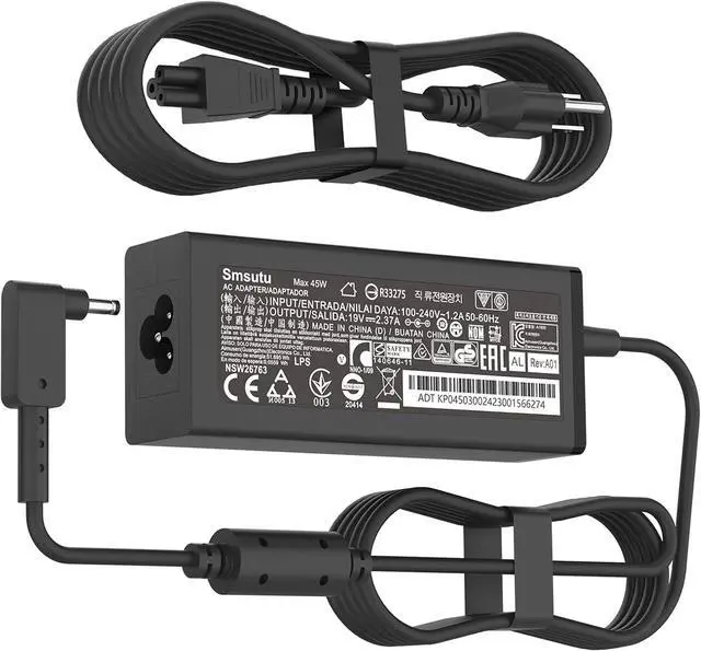 Main image of N19H2 45W 3.0mm Small Pin Laptop Charger Compatible with ADP-45FE F PA-1450-26 Aspire A515-44 A515-45-R74Z A515-46-R3UB A515-46-R14K A515-54 A515-56-32DK A315-24P-R7VH A18-045N2A Adapter