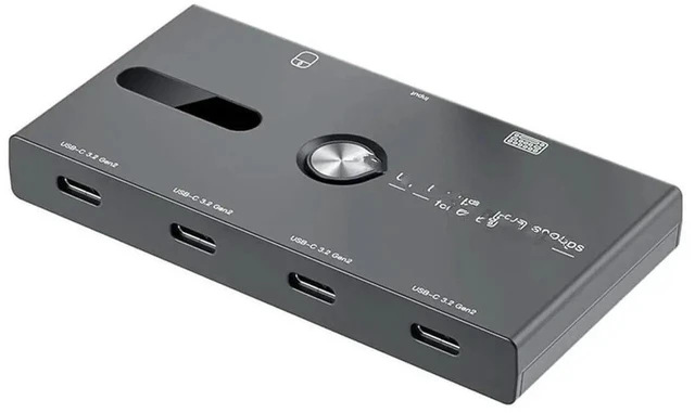 Main image of FOR 10Gbps USB C Hub, 6 Ports USB C Splitter, USB C to USB C Hub for PC, Laptop,HUB Hub 3.2 Gen2 4-Port USB C Splitter