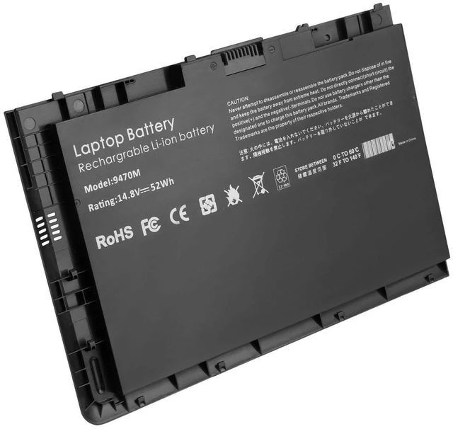 Alt view image 6 of 10 - 14.8V Battery for HP BT04 BT04XL EliteBook Folio 9470 9470m