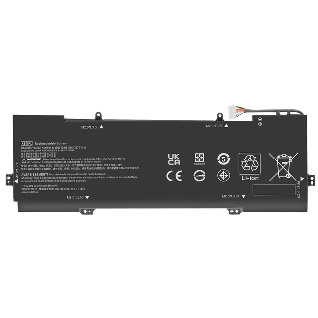 Alt view image 6 of 10 - 11.55V Battery for HP Spectre X360 15-BL112DX/ 15 bl012dx/ 15-BL012DX/ 15-BL108CA/ 15-BL002xx/