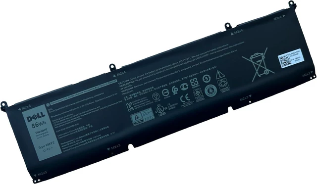 Alt view image 5 of 8 - DELL 69KF2 11.4V 86Wh Notebook Battery For Dell G7 15 7500,G15 5510 5511 5515 5520 5521,XPS 15 9500 9510 9520,Precision 5550 5560 5570,Alienware M15 R3 ,M15 R4,M17 R3,M17 R4,Inspiron 7510 7610 7620
