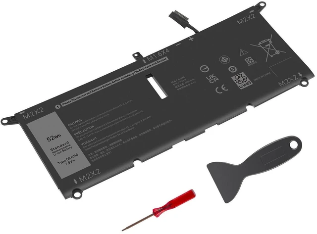Alt view image 6 of 10 - 52Wh Battery for Dell XPS 13 9370 XPS 13 9380 2019 XPS 13 7390 Inspiron