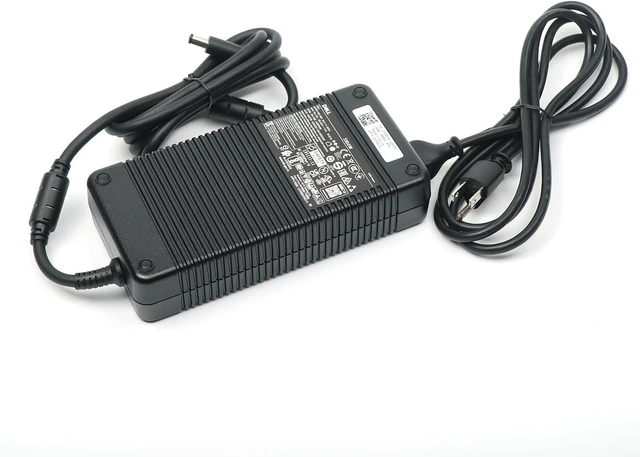 Alt view image 10 of 14 - Dell Laptop Charger 330W Watt Barrel 7.4mm tip AC Power Adapter,Alienware M16 M17 R3 M18 X17 R1 R4 AC Adapter, Black, LA330PM190