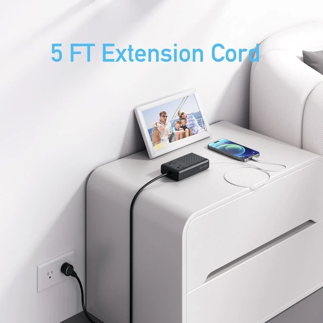 Alt view image 14 of 14 - Charging Station 140W USB C Charger Block Upgraded GaN III 8-in-1 Fast Charging Station HubPD 65W Laptop Charger Adapter Compatible with Compatible with MacBook Air/Pro iPhone16/15 Galaxy S24 etc
