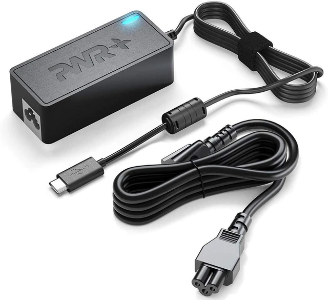 Alt view image 7 of 11 - USB-C Laptop Charger Power Adapter: for Lenovo Yoga 910 920 370 720-13 ThinkPad T470 GX20M33579 4X20M26268 ADLX65YDC2A ADLX65YLC3A MacBook Dell XPS Acer Asus Microsoft Chromebook UL Listed PD3