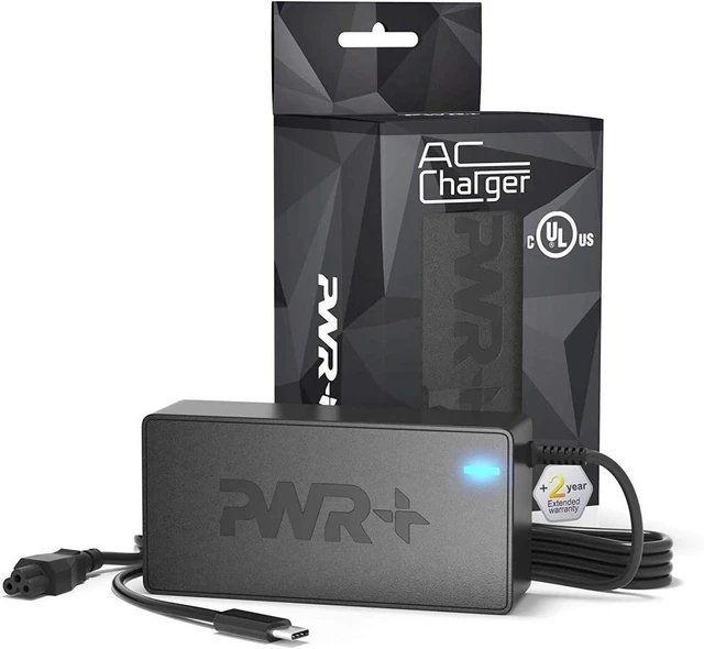 Alt view image 11 of 11 - USB-C Laptop Charger Power Adapter: for Lenovo Yoga 910 920 370 720-13 ThinkPad T470 GX20M33579 4X20M26268 ADLX65YDC2A ADLX65YLC3A MacBook Dell XPS Acer Asus Microsoft Chromebook UL Listed PD3