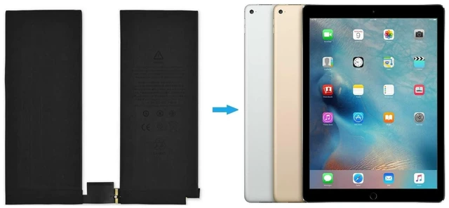 Alt view image 7 of 10 - TTIMORE A2043 Battery for iPad Pro 12.9" 3rd Gen 2018 4th Gen 2020 A1895 A1983 A1876 A2069 A2232 A2233 A2229 A2014