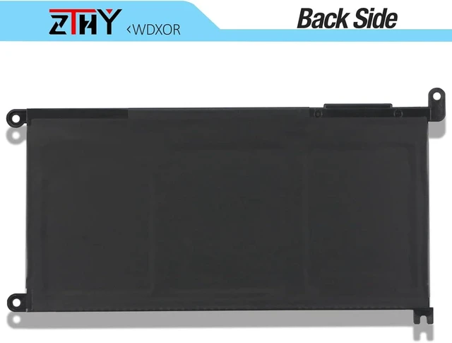 Alt view image 13 of 14 - WDX0R 3CRH3 Battery Replacement for Dell Latitude 3480 3580 3189 3379 Inspiron 15 7579 7573 7560 7569 7570 5565 5567 5570 5578 5579 7586 7368 7378 5368 5378 5379 5765 5767 5775 Vostro 5468 5471 5568