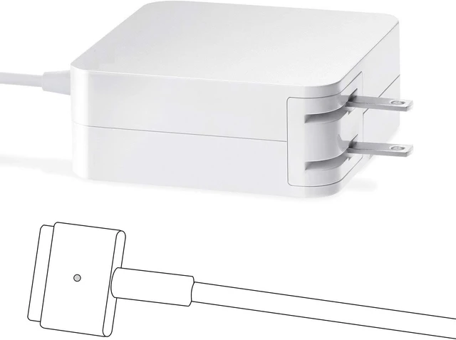 Alt view image 9 of 14 - Mac Book Pro Charger AC 85w Magnetic T-Tip Power Adapter Charger Compatible with MacBook Pro 17/15/13 Inch (Retina 2012-2015)